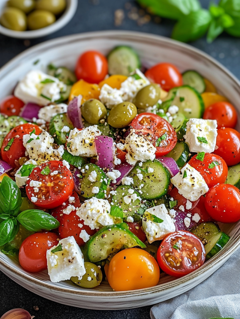 So Gelingt der Perfekte Griechische Salat: Original-Rezet in 15 Minuten