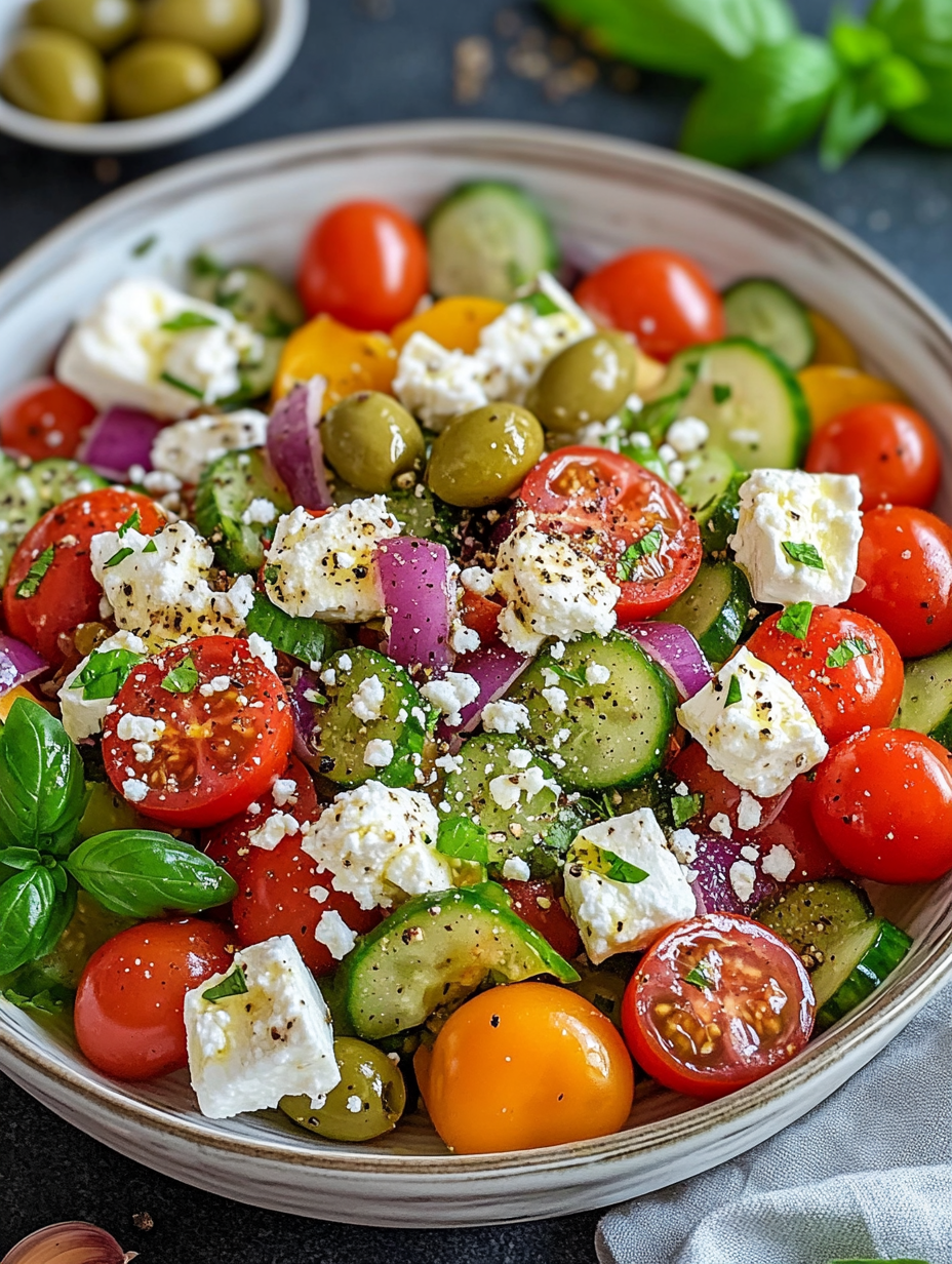 So Gelingt der Perfekte Griechische Salat: Original-Rezet in 15 Minuten